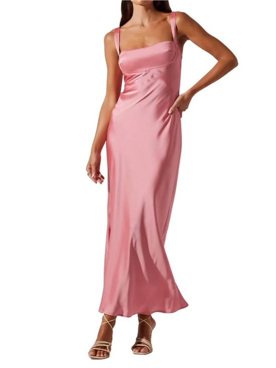 Astr Dresses & Skirts - Astr the label - Stacie Satin Maxi Dress